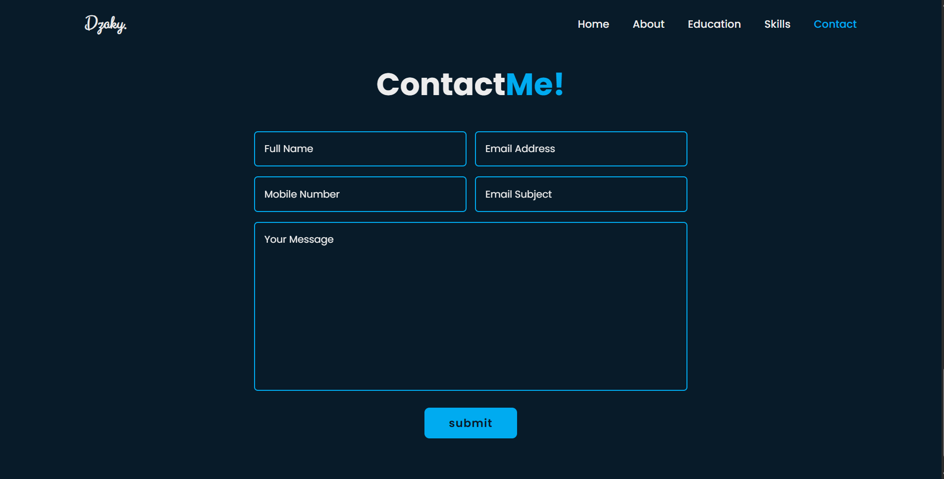Contact Form